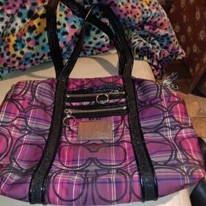 Coach bag Poppy line vintage